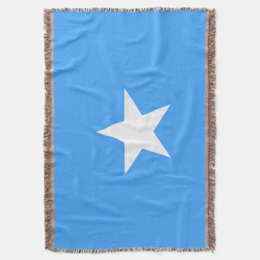 Vlag van Somalië Deken (Voorkant Verticaal)