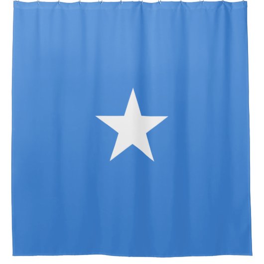Vlag van Somalië Douchegordijn (Voorkant)