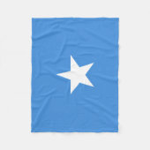 Vlag van Somalië Fleece Deken (Voorkant)