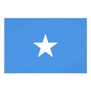 Vlag van Somalië Foto Afdruk