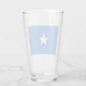 Vlag van Somalië Glas (Achterkant)