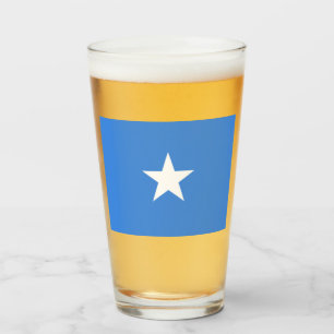 Vlag van Somalië Glas