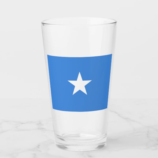 Vlag van Somalië Glas (Voorkant)