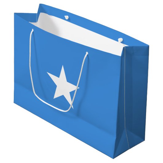 Vlag van Somalië Groot Cadeauzakje (Voorkant Gekanteld)