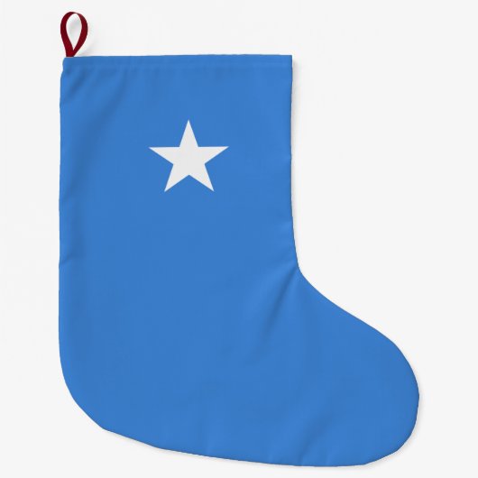 Vlag van Somalië Grote Kerstsok (Voorkant)