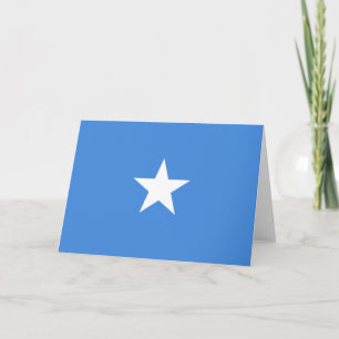 Vlag van Somalië Kaart