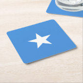Vlag van Somalië Kartonnen Onderzetters (Schuin)