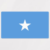 Vlag van Somalië Labels (Design 1)