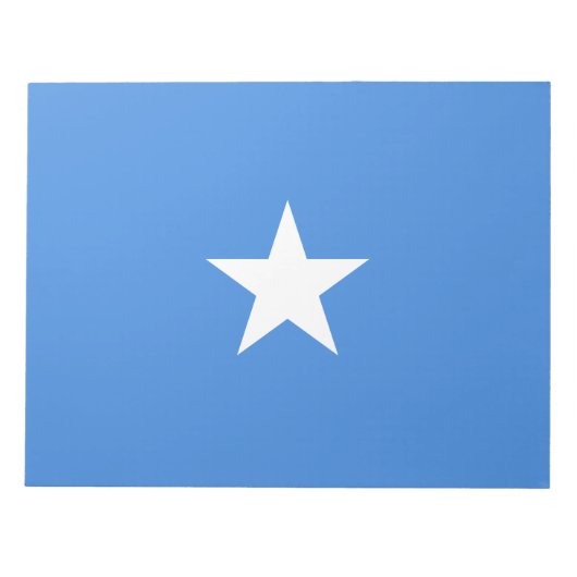 Vlag van Somalië Notitieblok (Voorkant)