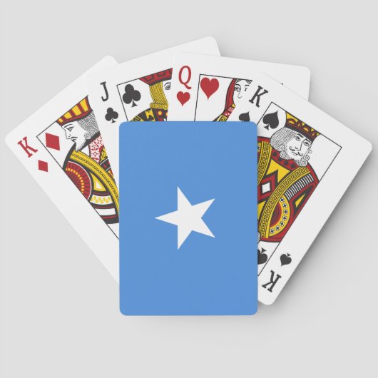 Vlag van Somalië Pokerkaarten (Achterkant)