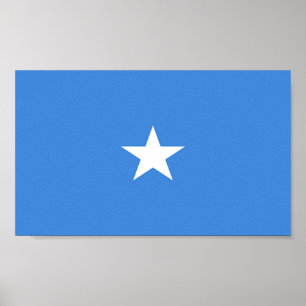 Vlag van Somalië Poster