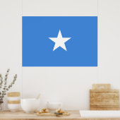 Vlag van Somalië Poster (Keuken)