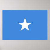 Vlag van Somalië Poster (Voorkant)