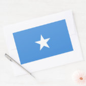 Vlag van Somalië Rechthoekige Sticker (Envelop)