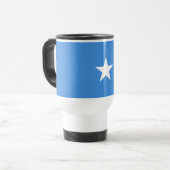Vlag van Somalië Reisbeker (Voorkant links)
