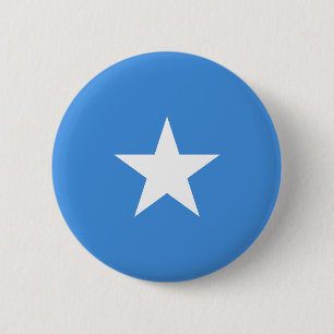 Vlag van Somalië Ronde Button 5,7 Cm