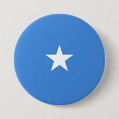 Vlag van Somalië Ronde Button 7,6 Cm (Voorkant)