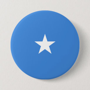 Vlag van Somalië Ronde Button 7,6 Cm