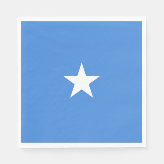 Vlag van Somalië Servet (Voorkant)