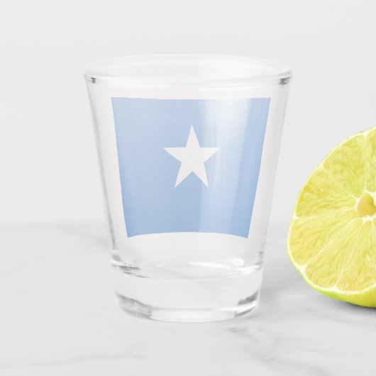 Vlag van Somalië Shot Glas (Achterkant)