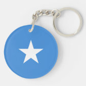Vlag van Somalië Sleutelhanger (Achterkant)