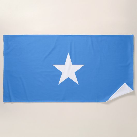 Vlag van Somalië Strandlaken (Voorkant)