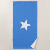 Vlag van Somalië Strandlaken (Voorkant)