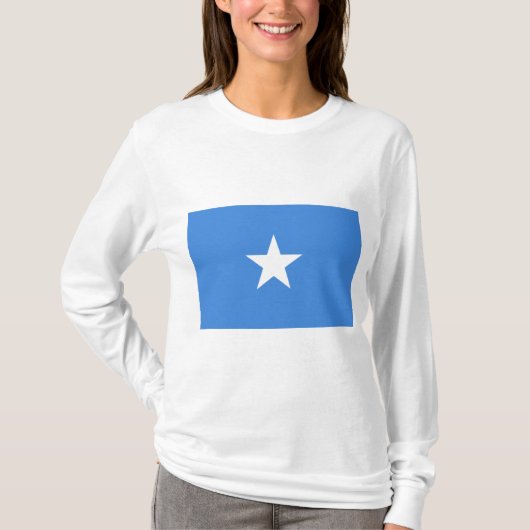 Vlag van Somalië T-shirt (Voorkant)