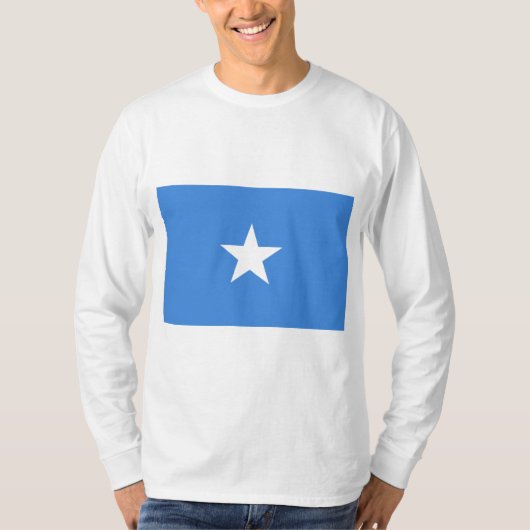 Vlag van Somalië T-shirt (Voorkant)