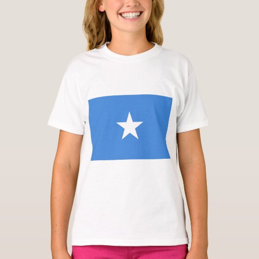 Vlag van Somalië T-shirt (Voorkant)