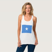 Vlag van Somalië Tanktop (Volledige Voorkant)