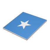 Vlag van Somalië Tegeltje (Zijkant)