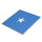 Vlag van Somalië Tegeltje (Zijkant)