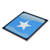 Vlag van Somalië Tegeltje (Zijkant)