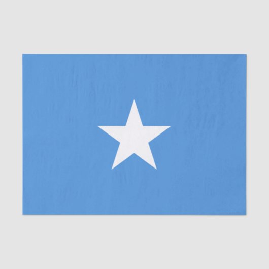 Vlag van Somalië Tissuepapier (Voorkant)