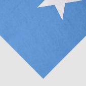 Vlag van Somalië Tissuepapier (Detail)