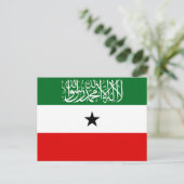 Vlag van Somaliland Briefkaart (Staand voorkant)