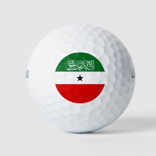 Vlag van Somaliland Golfballen (Voorkant)