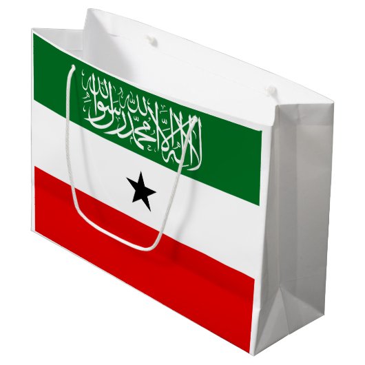 Vlag van Somaliland Groot Cadeauzakje (Voorkant Gekanteld)
