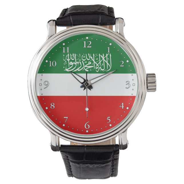 Vlag van Somaliland Horloge (Voorkant)