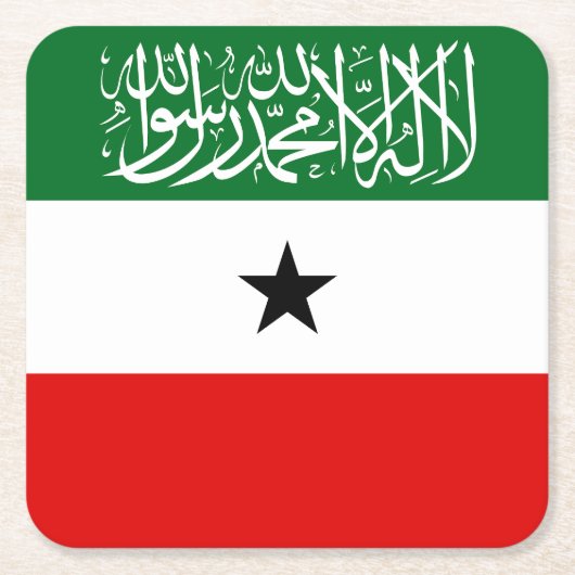 Vlag van Somaliland Kartonnen Onderzetters (Voorkant)