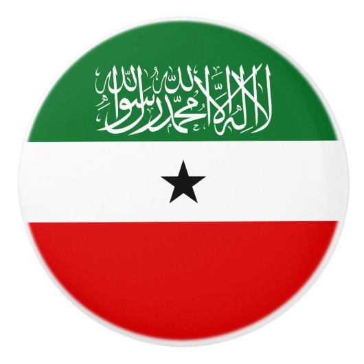 Vlag van Somaliland Keramische Knop (Voorkant)