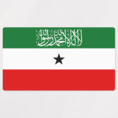 Vlag van Somaliland Labels (Design 1)