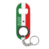Vlag van Somaliland Mini Flessenopener (Achterkant)