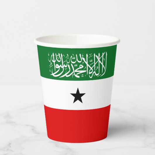 Vlag van Somaliland Papieren Bekers (Links)