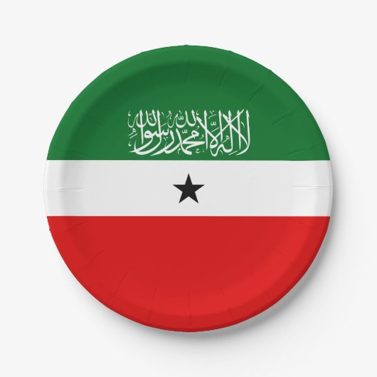 Vlag van Somaliland Papieren Bordje (Voorkant)