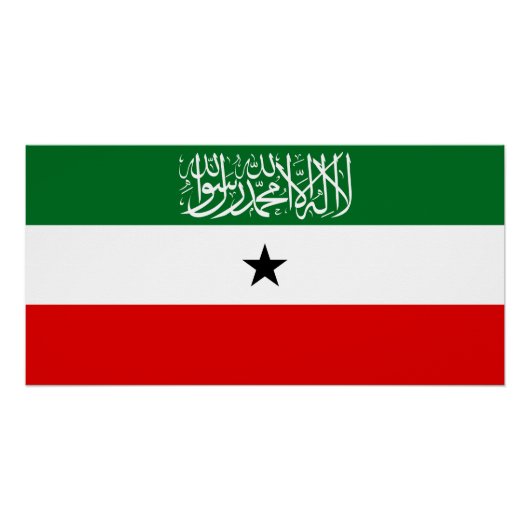 Vlag van Somaliland Perfect Poster (Voorkant)