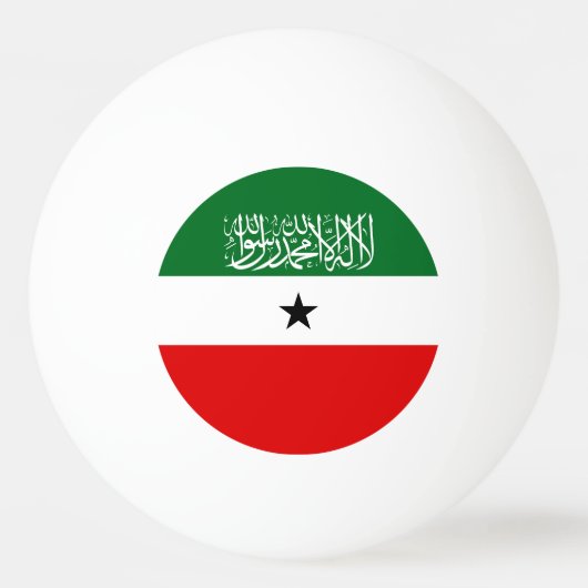 Vlag van Somaliland Pingpongbal (Voorkant)
