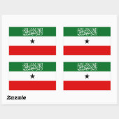 Vlag van Somaliland Rechthoekige Sticker (Vel)