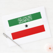 Vlag van Somaliland Rechthoekige Sticker (Envelop)